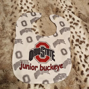 Ohio state baby bib